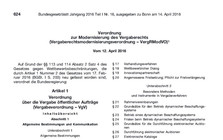 Vergaberechtsmodernisierungsverordnung